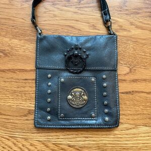 KBD Studio handcrafted leather renaissance medieval satchel